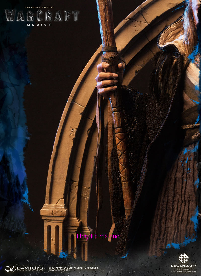 Figurine PVC Medivh De Warcraft – 7,5 Cm, édition Yamato 2003
