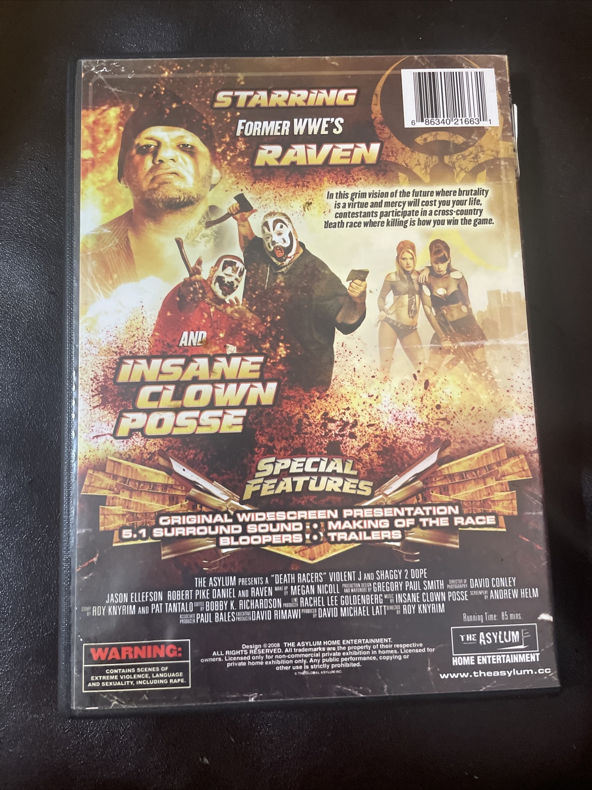 Death Racers 2008 Insane Clown Posse for sale online | eBay