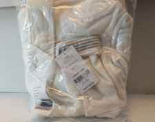 Carter's Infant Bath Robe 2 Pockets 0-9 Month Lamb White and Gray WITH HOOD 