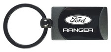 Llavero rectangular bicolor Ford Ranger (metal pistola)