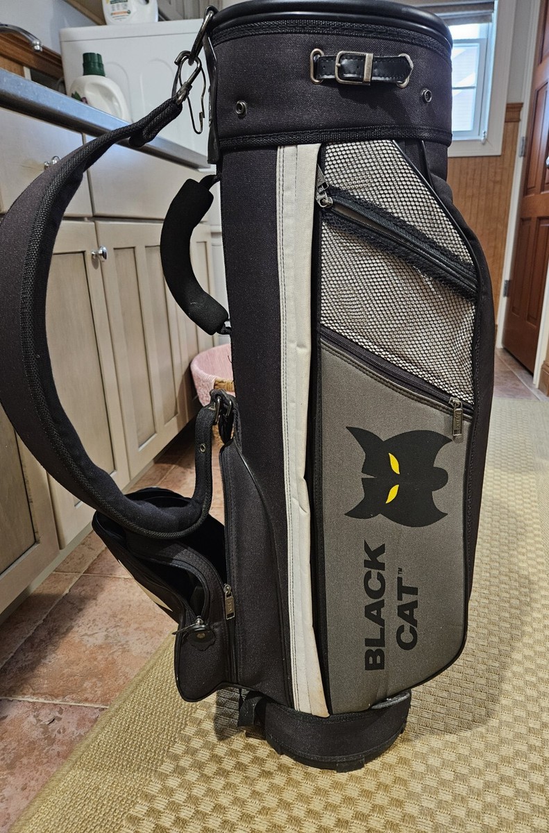 Lynx Black Cat Vintage Logo Golf Cart Staff Bag/ Fred Couples | eBay