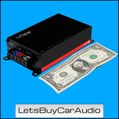 VIBE POWERBOX 400.1M CLASS D MICRO MONOBLOCK CAR AMPLIFIER, 800 MAX / 400 RMS