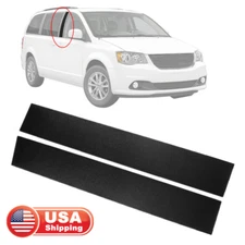 For Chrysler Town & Country Pair Front Door B Post Pillar Cover Trim Cap US Ship