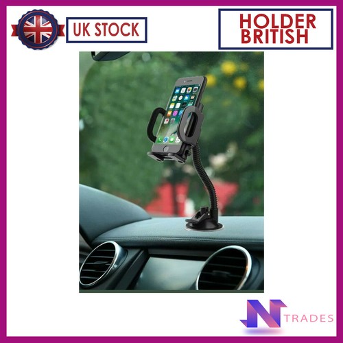 British Universal 360° car windscreen dashboard mount holder for any phones - Picture 5 of 8