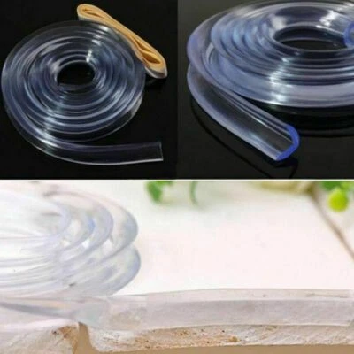1~2M Silicone Table Corner Protector Cushion Edge Strip Baby Child Safety Cover