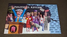 Political Asylum Board Game REX Games 2000 Sealed 2-6 Player Ages Adult SEALED