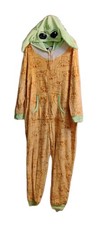 Pajamas Star Wars Grogu Baby Yoda Women's One Piece Zip Hoodie 2XL