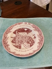 Noble Excellence "Twas the Night Before Christmas" Dinner Plate 10.5"