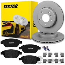 TEXTAR BREMSSCHEIBEN 283mm + BELÄGE VORNE für CITROEN C3 C4 XSARA PICASSO