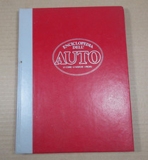 ENCICLOPEDIA DELL'AUTO vol. 1 LE CORSE LE MARCHE I PROFILI, ed. De Agostini 1985