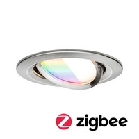 Einbauleuchte 6W LED Nova Coin Rund Rgbw Eisen GebüRstet Paulmann 92439