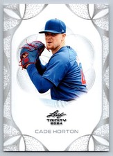 Cade Horton 2024 Leaf Trinity Mega Box #14