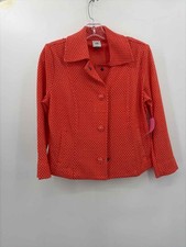 Pre-Owned Cabi Orange Size Small Button Jacket