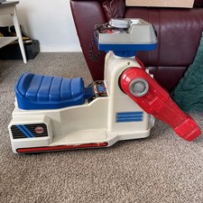 vintage Tomy toy robot Armstrong Mobile Command Poweride robotic. Untested