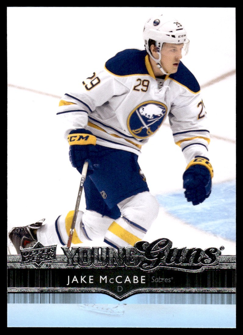 2014-15 Upper Deck Young Guns Jake McCabe Rookie Buffalo Sabres #208