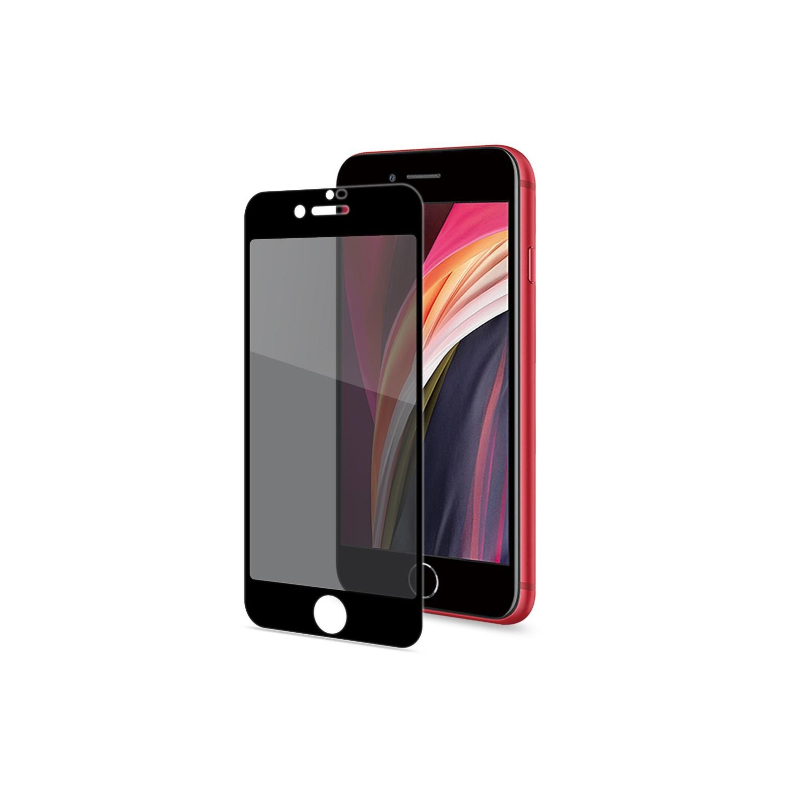 Privacy full glass pellicola proteggischermo trasparente apple 1 pz - Immagine 2