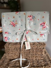 Cath Kidston Toiletry Bag Travel Fold Up Hanging make up Pouch Floral bag