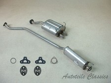 KLARIUS Auspuff SET NEU für Honda Civic VII  2.0i Sport MSD + ESD + Anbaut.