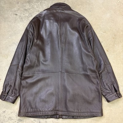 Vintage Pelle Studio Wilsons Leather Jacket Size XL Brown | eBay