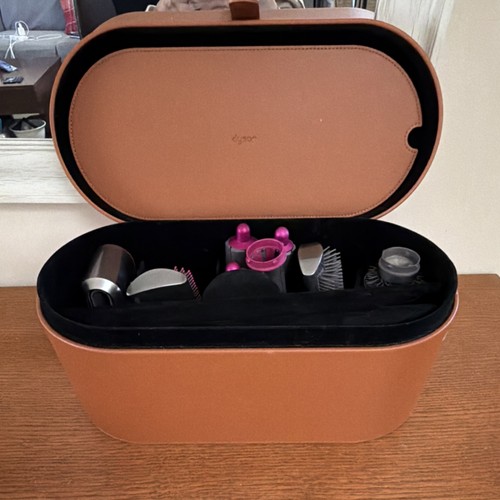 Dyson Hair Dryer Case in Brown Storage Case, Unisex Adults