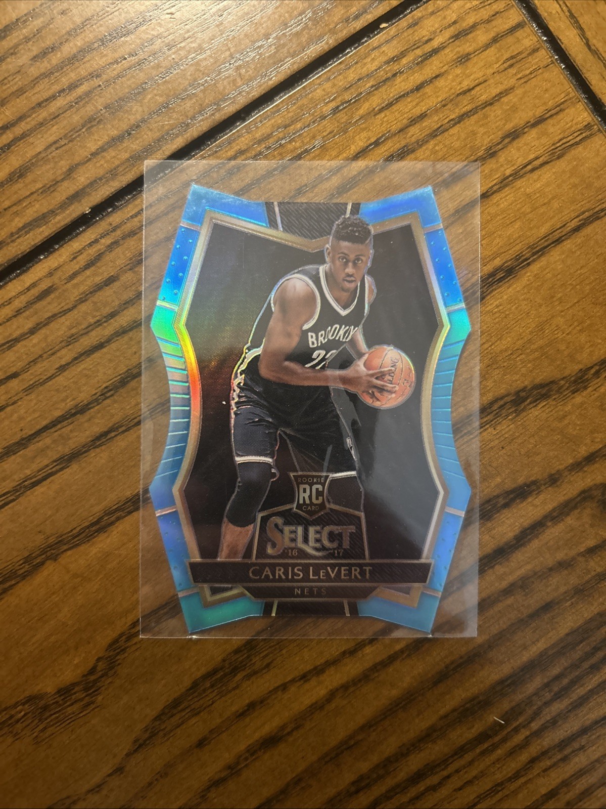 Caris Levert 2016-17 Select Light Blue Die Cut /199 Rookie #132 RC Nets