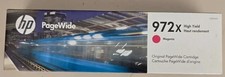 Genuine HP Pagewide 972X Magenta High Yield Ink Cartridge Exp 01/2022