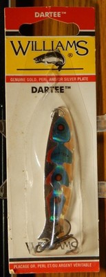 OLD WILLIAMS DARTEE SPOON#2 LURE 3'' LONG NEW IN PACK LOOK