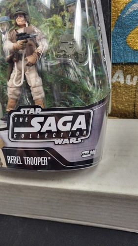 NIB 2006 WHITE REBEL TROOPER ACTION FIGURE STAR WARS SAGA COLLECTION 3.75" #046 - Picture 3 of 5