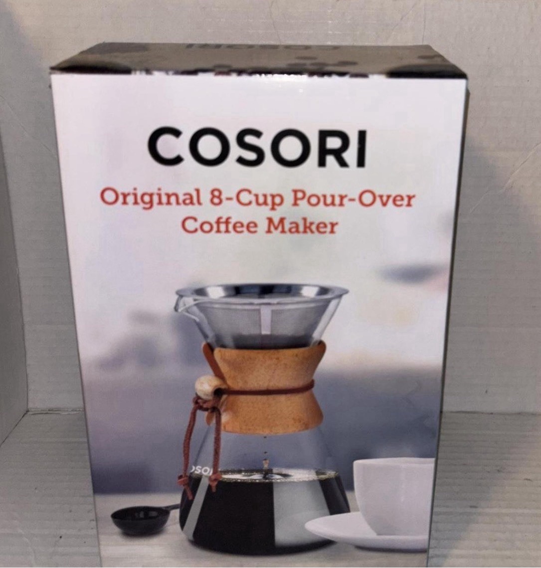 With Double Layer Stainless Steel Filter Clear New