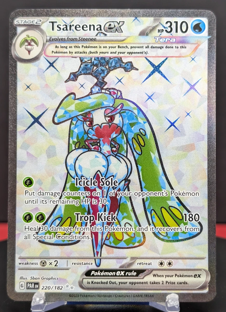 tsareena pokemon card value The Cards Of Pokmon TCG: Silver Tempest Part 4: Radiant variation to centering TSAREENA GX, SM56, HP230, JUMBO