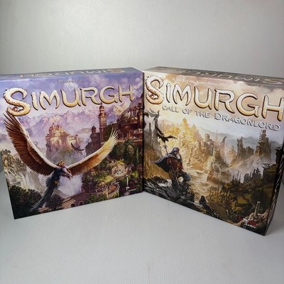 Simurgh & Call of the Dragonlord Expansion NSKN Board Game 2-5 Players Fantasy