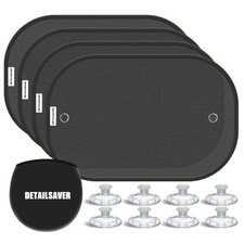 2026 Upgraded Car Shades for Side Windows 19"x12" 4 Pack ,Sun Shade for