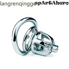 Small Sissy Chastity Cage Screw Lock Stainless Steel Device Removable Anti Ring