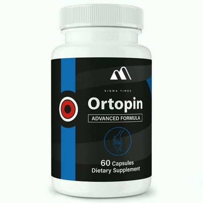 Ortopin Capsules, Muscle & Joint Health Support Supplement for Mobility- 1pack