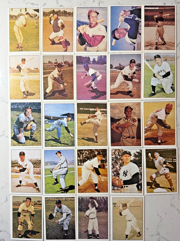 LOT OF 24 Musial Snider Feller Reese Campanella 1979 TCMA Baseball History  -86
