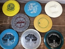 Lot Of 8 VTG Disc Golf Frisbees Discraft Elit...