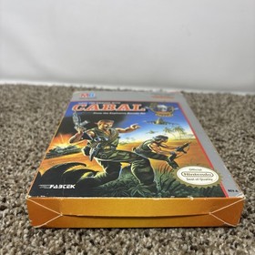 Cabal  (Nintendo Entertainment System) NES CIB COMPLETE Authentic 