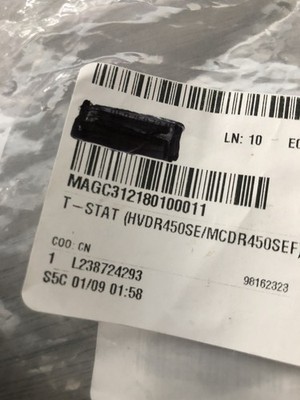 312180100011 / Magic Chef  Thermostat 