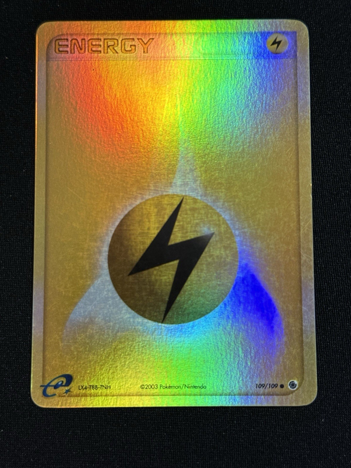 Lightning Energy #109/109 - Pokémon TCG - EX Ruby & Sapphire - Reverse Holo - NM