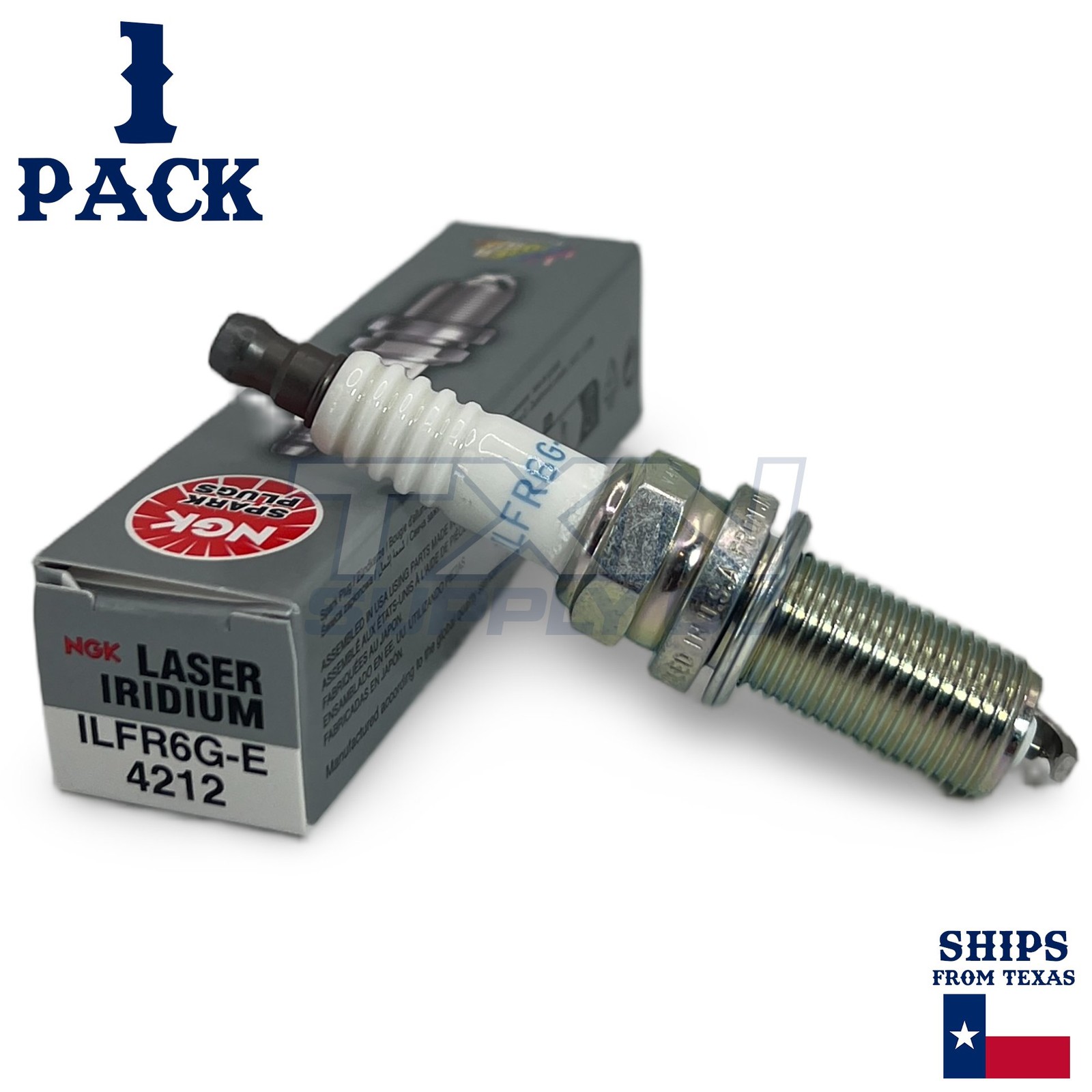 1 Pack NGK 4212 Spark Plugs ILFR6G-E