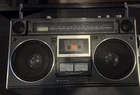 Sanyo M-9994K Boombox Stereo Cassette Recorder Ghetto Blaster Vintage READ DISC
