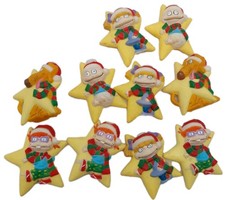 Nickelodeon Rugrats Christmas String Lights Replacement Covers Set Of 10 READ