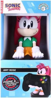 Cable Guys Sonic Amy Rose Figur Figurhalter Gaming Smartphone Ladekabel