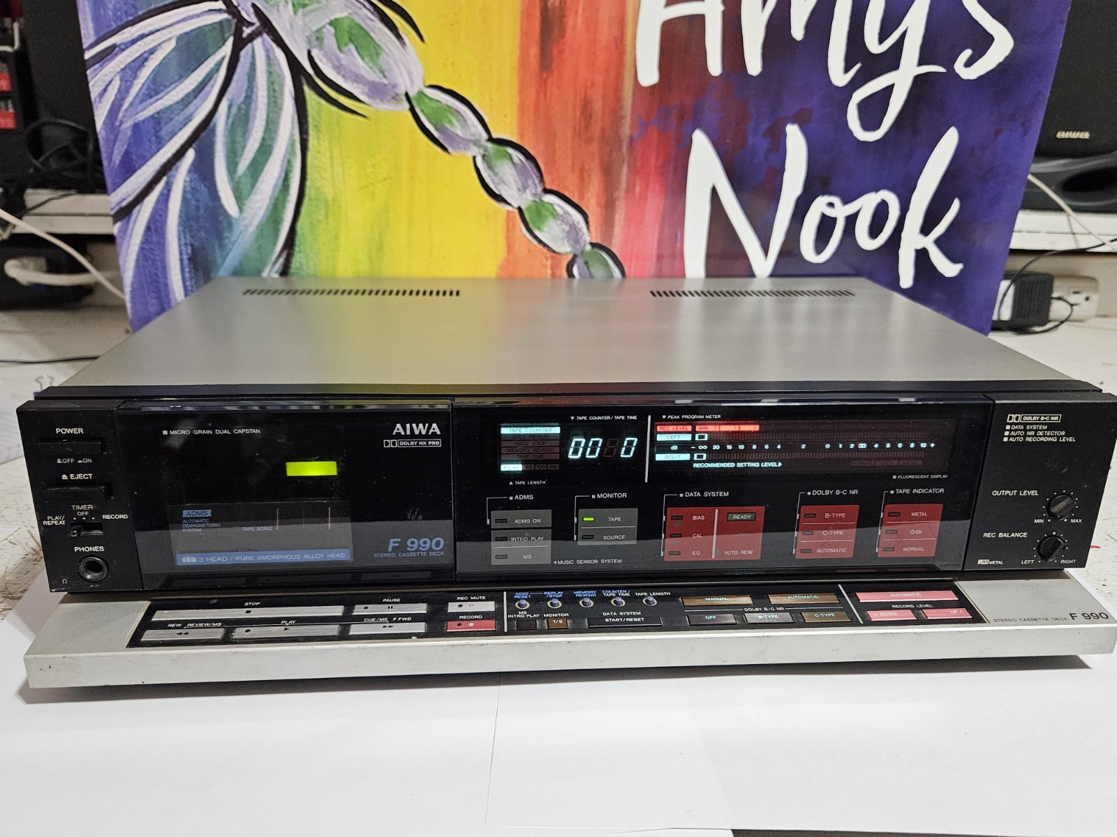 Aiwa AD-F990U vintage audio equipment - eBay listing photo 2