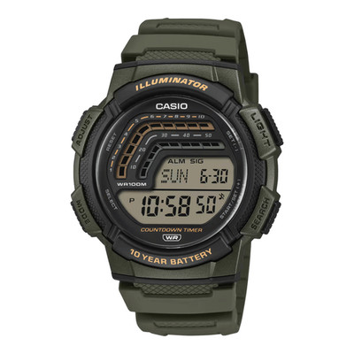 CASIO Collection - WS-1800-3AVEF- Herren - Armbanduhr