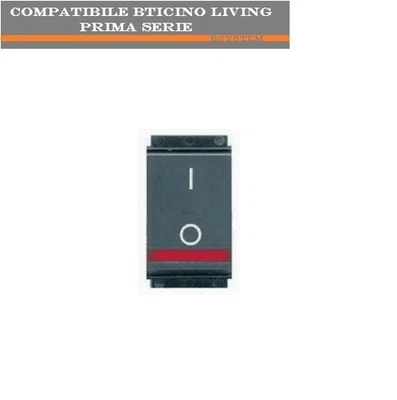 MARLANVIL INTERRUTTORE BIPOLARE LUMINOSO ARC COMPATIBILE LIVING CLASSIC
