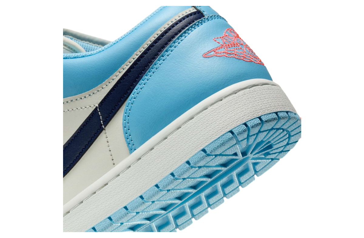 Air Jordan 1 Low \'Blue Chill\' 553558-149 Men size 7.5 553558-149 Nike Air Jordan 1 Low Blue Chill (Men main image 4