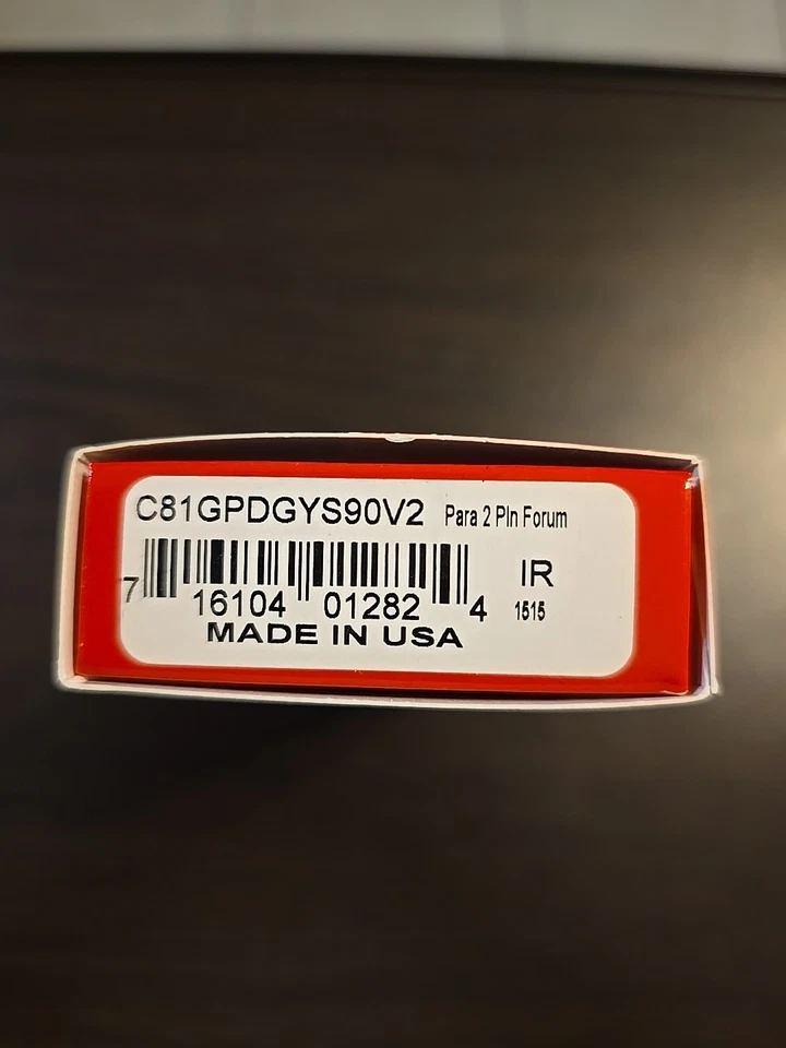 Cuchillo Forum Spyderco 2018 PARAMILITARY 2 S90V Super Steel C81GPDGYS90V2 nuevo Foto 4 de 4