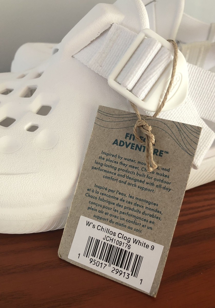 専用M New Chaco Chillos Clogs Women's Shoes White Size 9 | eBay