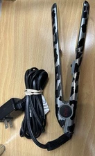 CHI Gray Leopard Ceramic Hair Styling Iron Straightener Hot Tool Limited Edition